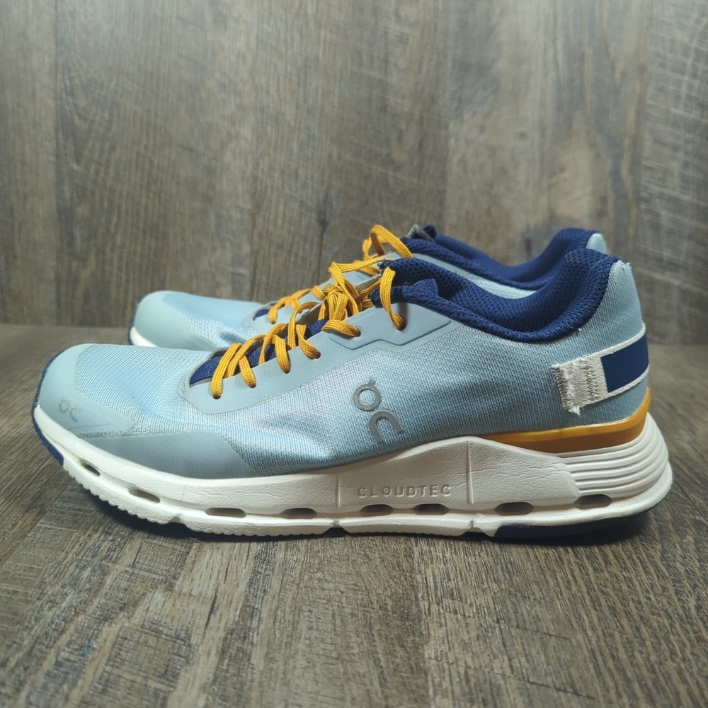 On Cloudnova Form Women's Size 8 Athletic Running Shoes Sneakers Arctic Alloy - Picture 7 of 14